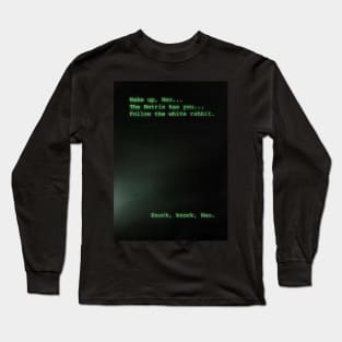 Wake Up Neo Long Sleeve T-Shirt